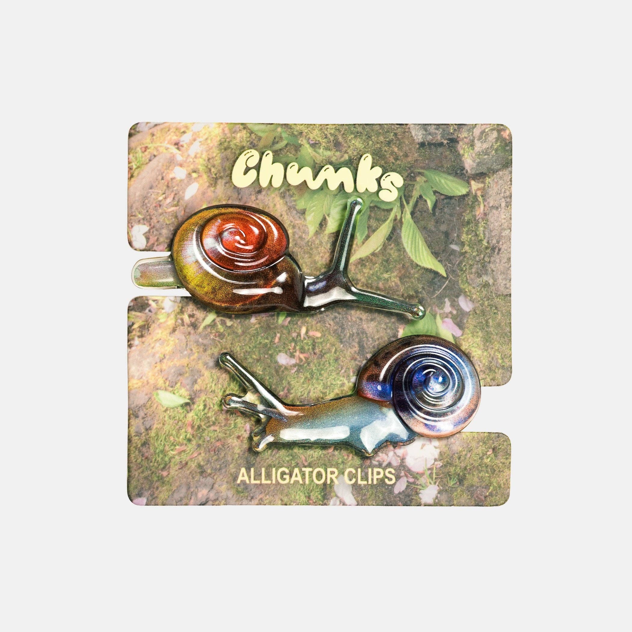 CHUNKS - Allie Snail Clips in Slowpokes