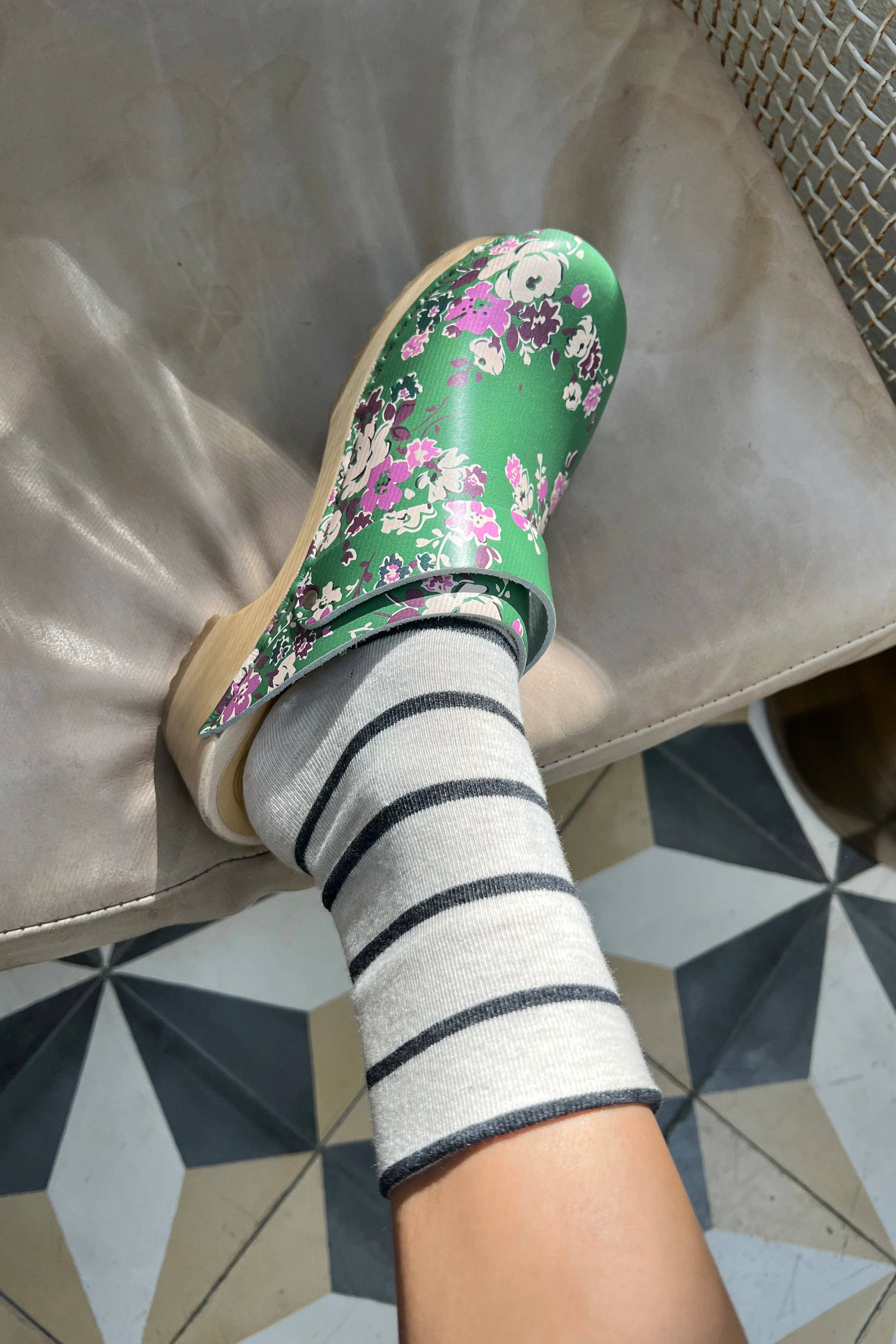 Le Bon Shoppe - Wally Socks-Candy Cane