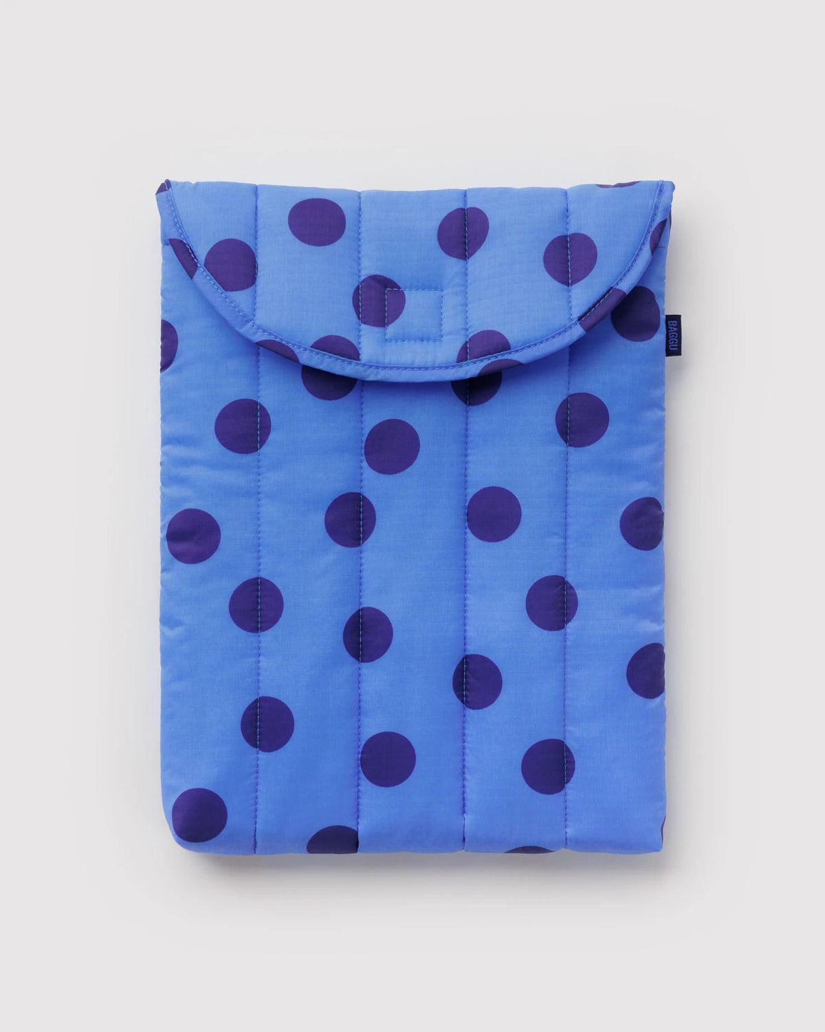 BAGGU - Puffy Laptop Sleeve 13"/14" - Blue Polka Dot