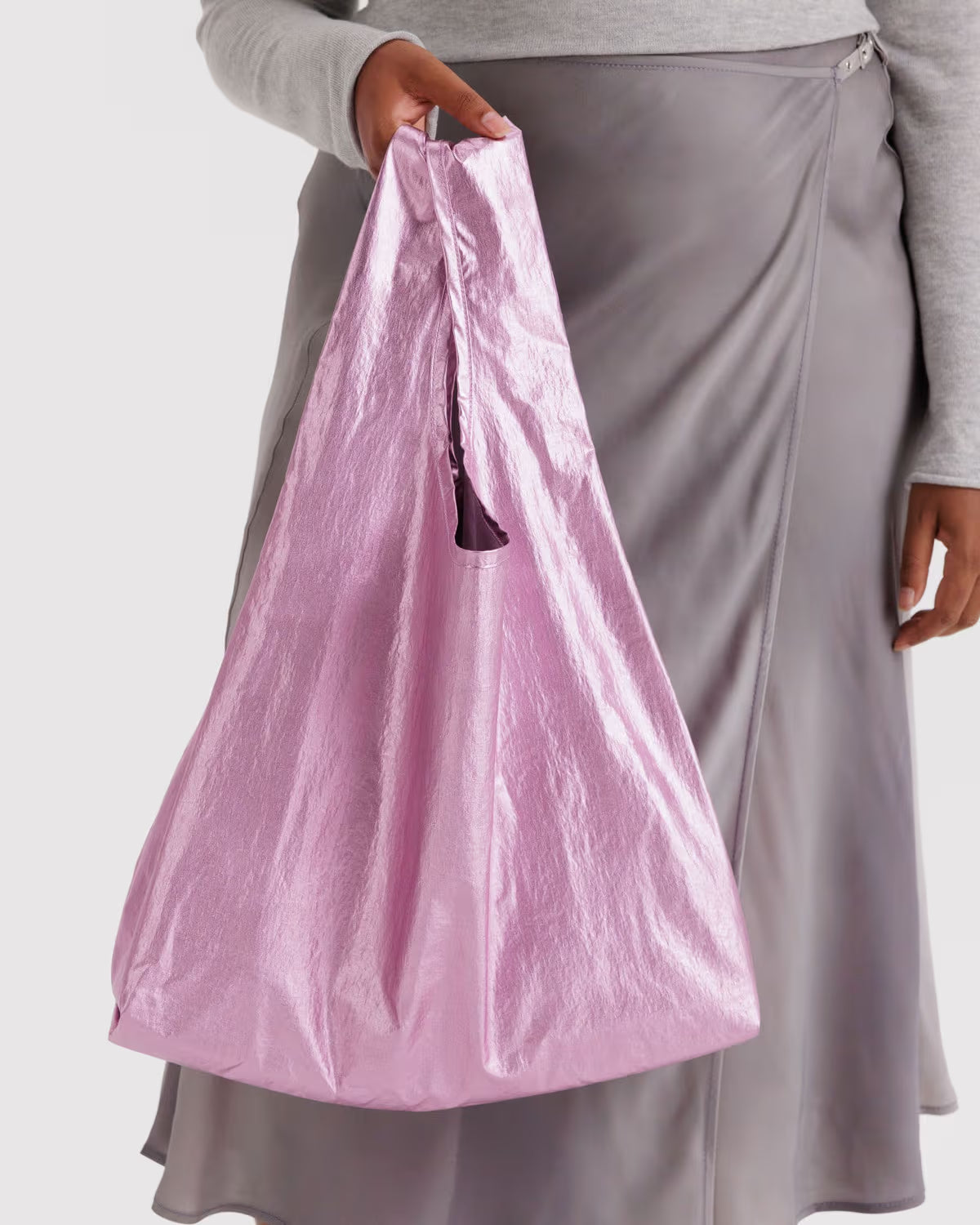 BAGGU - Standard Bag - Blush Metallic