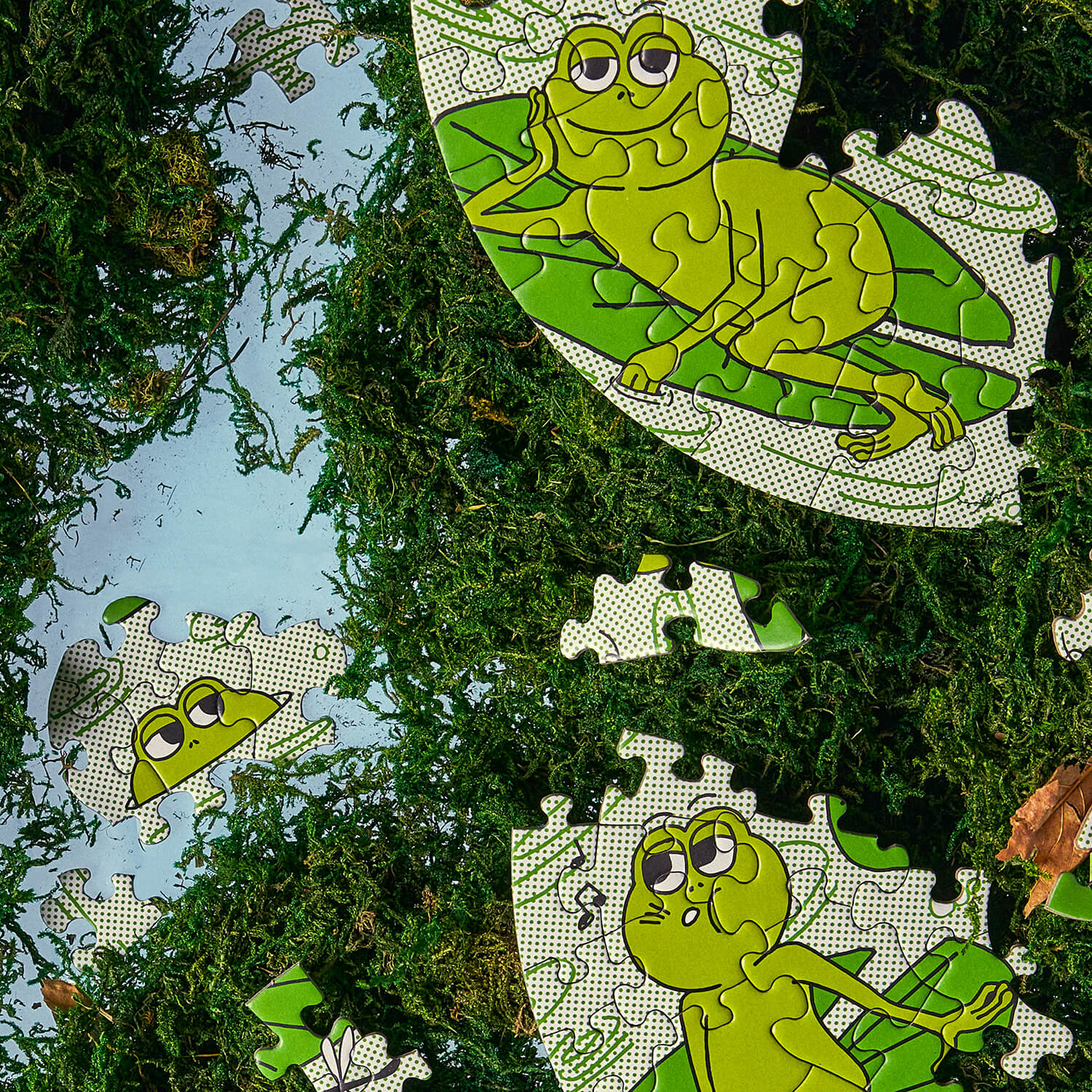LE PUZZ - Peace Frogs