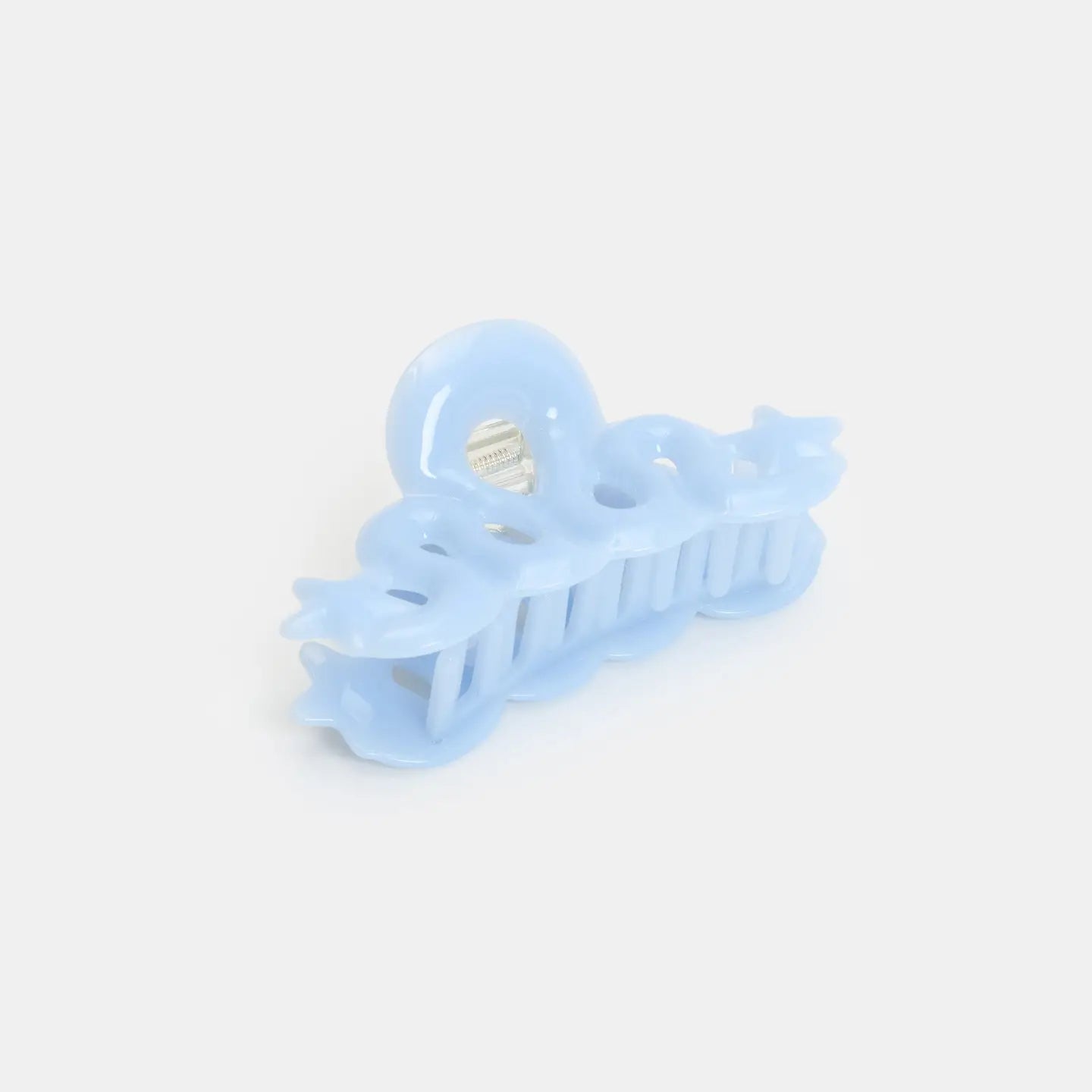 CHUNKS - Small Star Loop Claw in Baby Blue