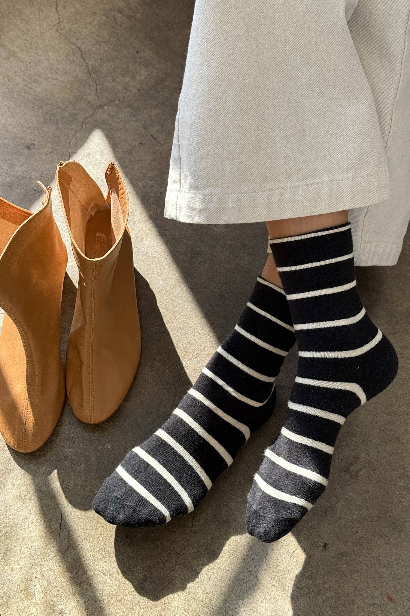 Le Bon Shoppe - Wally Socks-Candy Cane