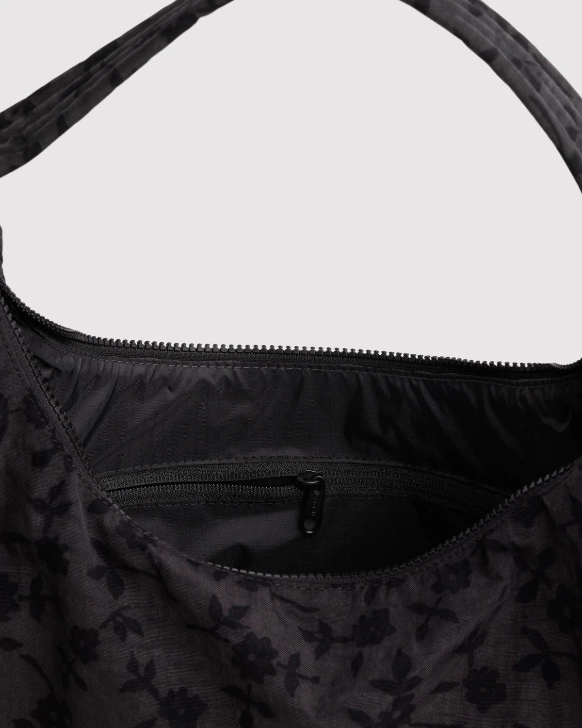 BAGGU - Nylon shoulder bag Charcoal Ditsy Floral