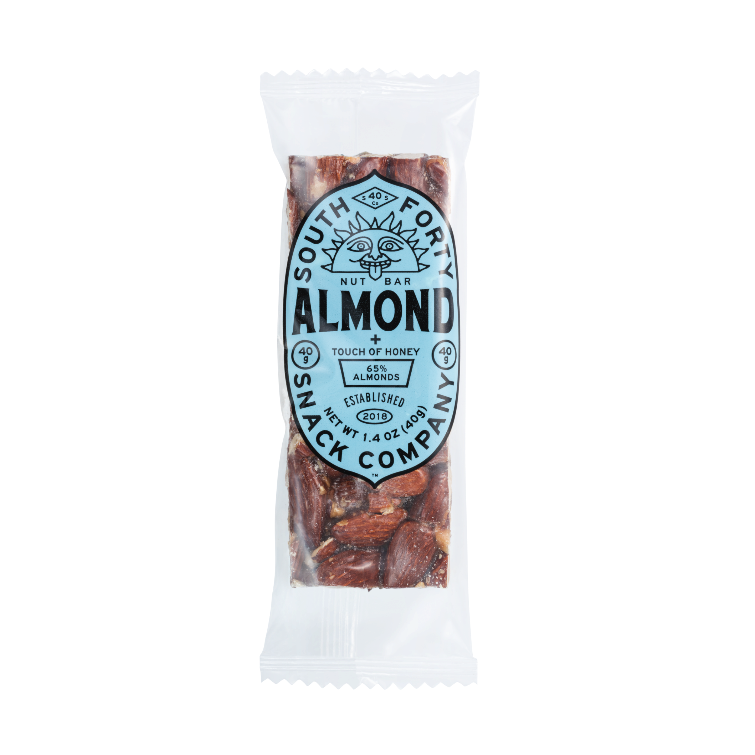 SOUTH 40 - Almond Nut Bars 12-Pack