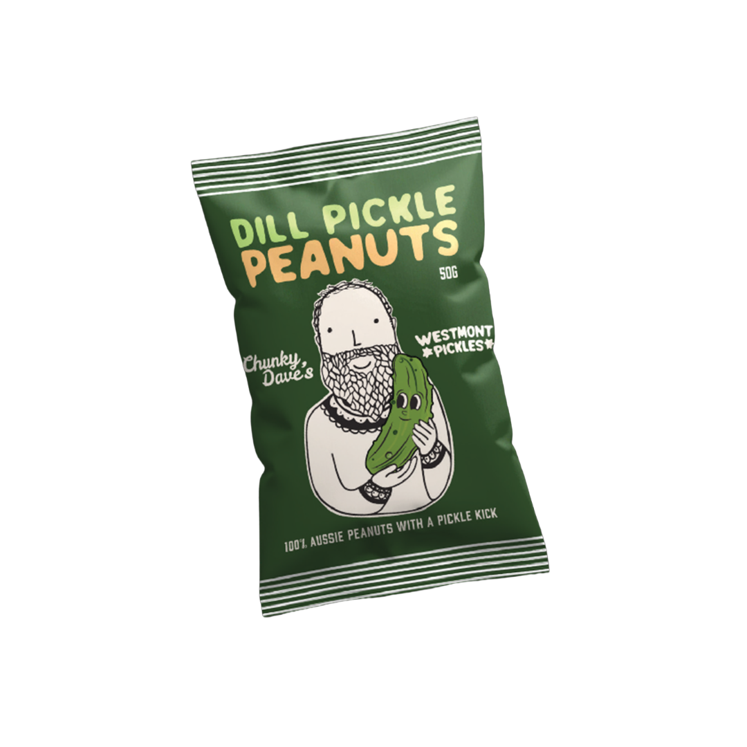 Made by Dave Dill Pickle Peanuts