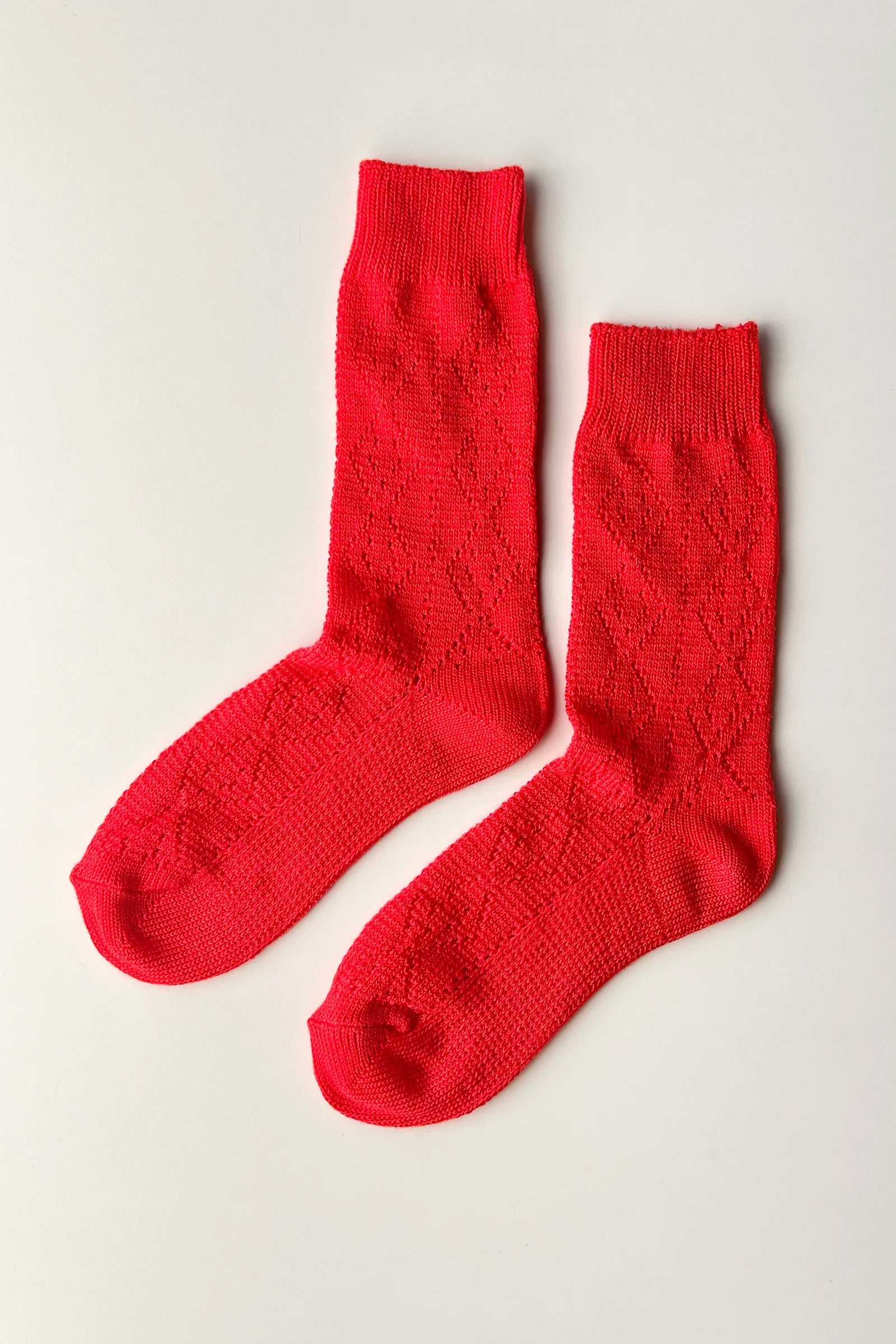 LE BON SHOPPE - Modal Eyelet - Poppy Red