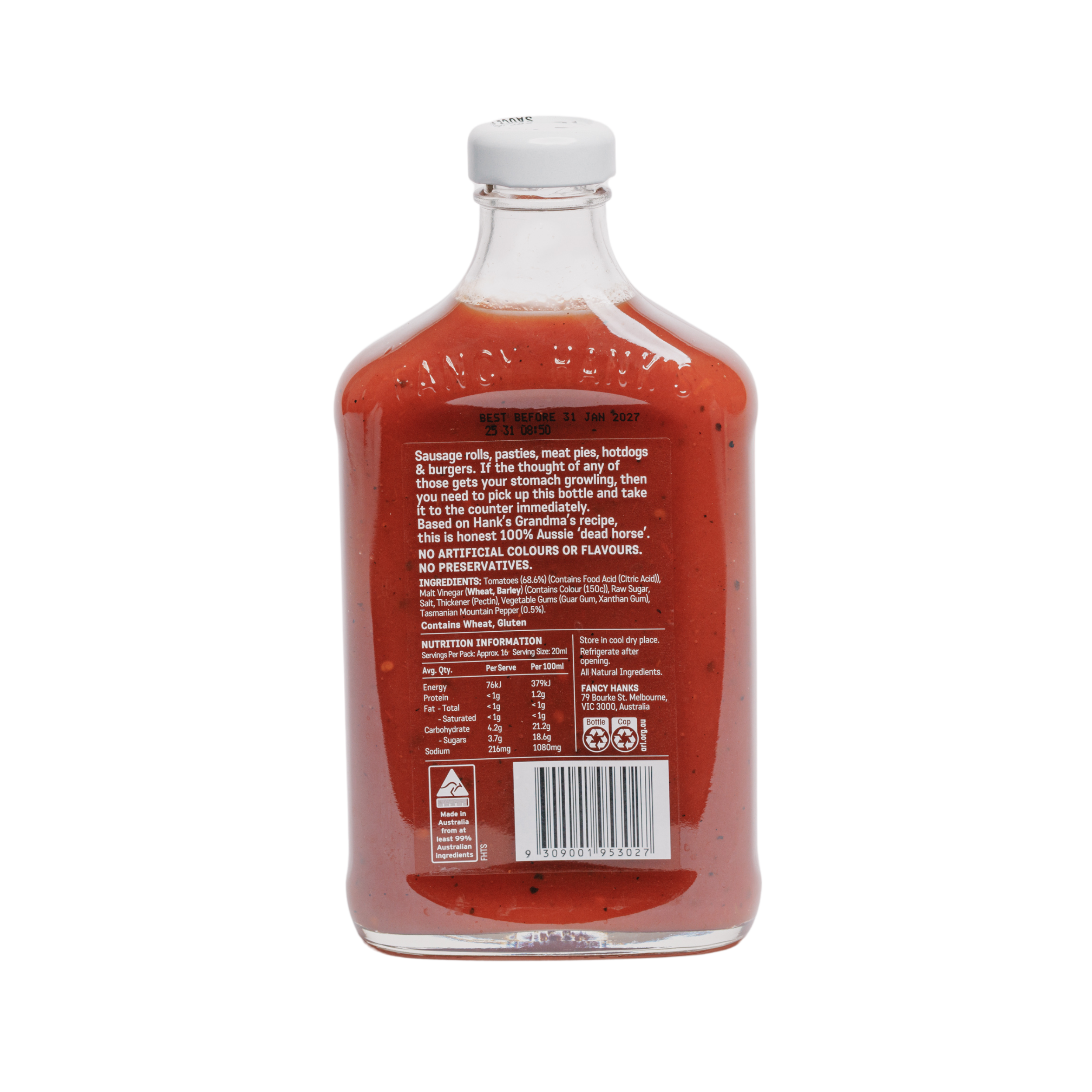 Fancy Hank's Tomato Sauce