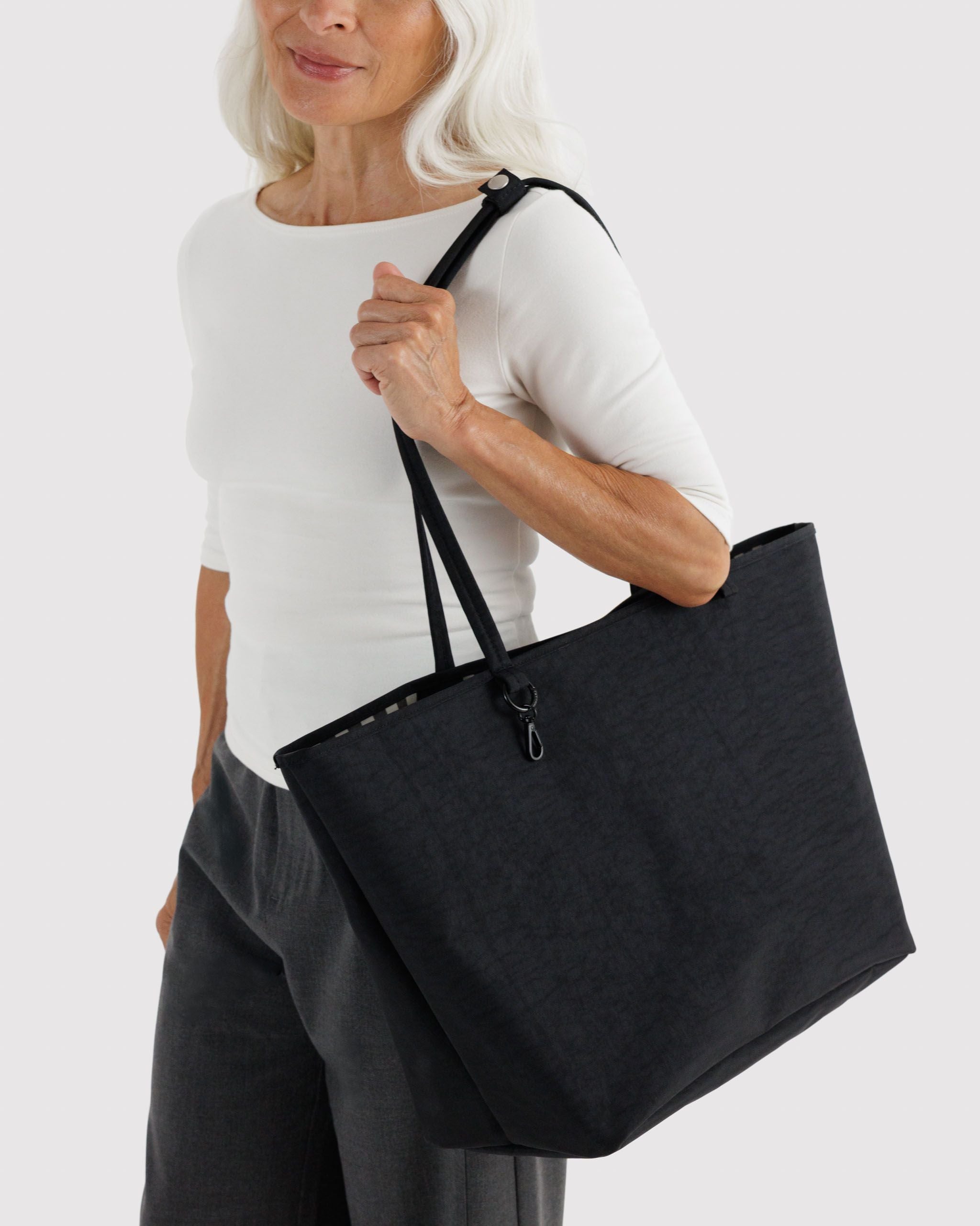 Baggu Large Nylon Reversible Tote Bag