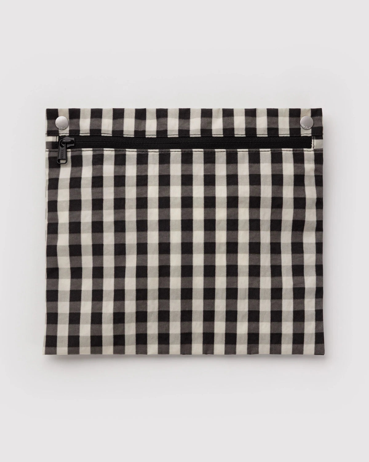 BAGGU - Cloud Carry-on - Black And Cream Gingham