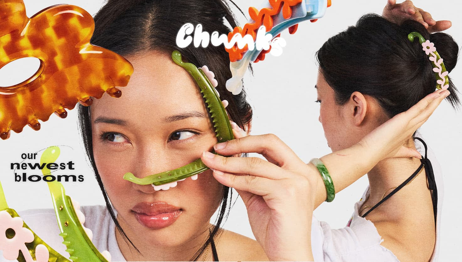 CHUNKS HAIR CLIPS