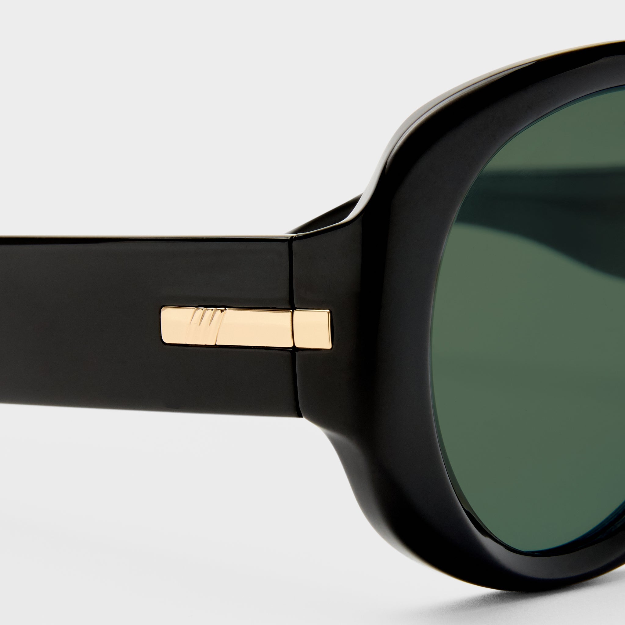 Le Specs Dream Boat Sunglasses Black Khaki Mono