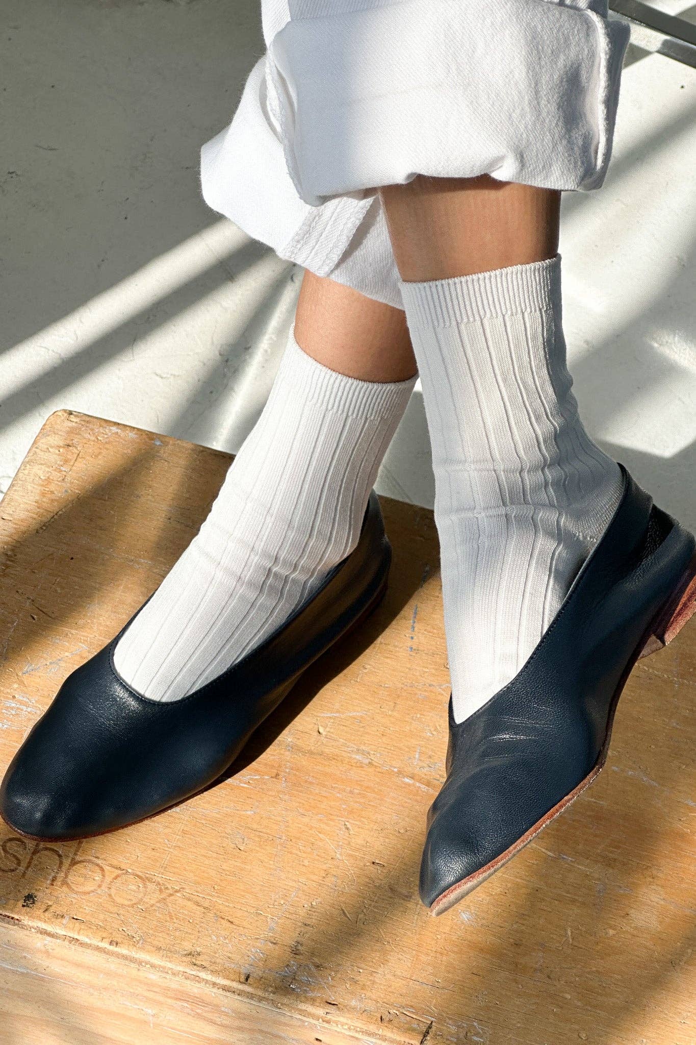 Le Bon Shoppe - Her Socks - MC Cotton - Desert Rose