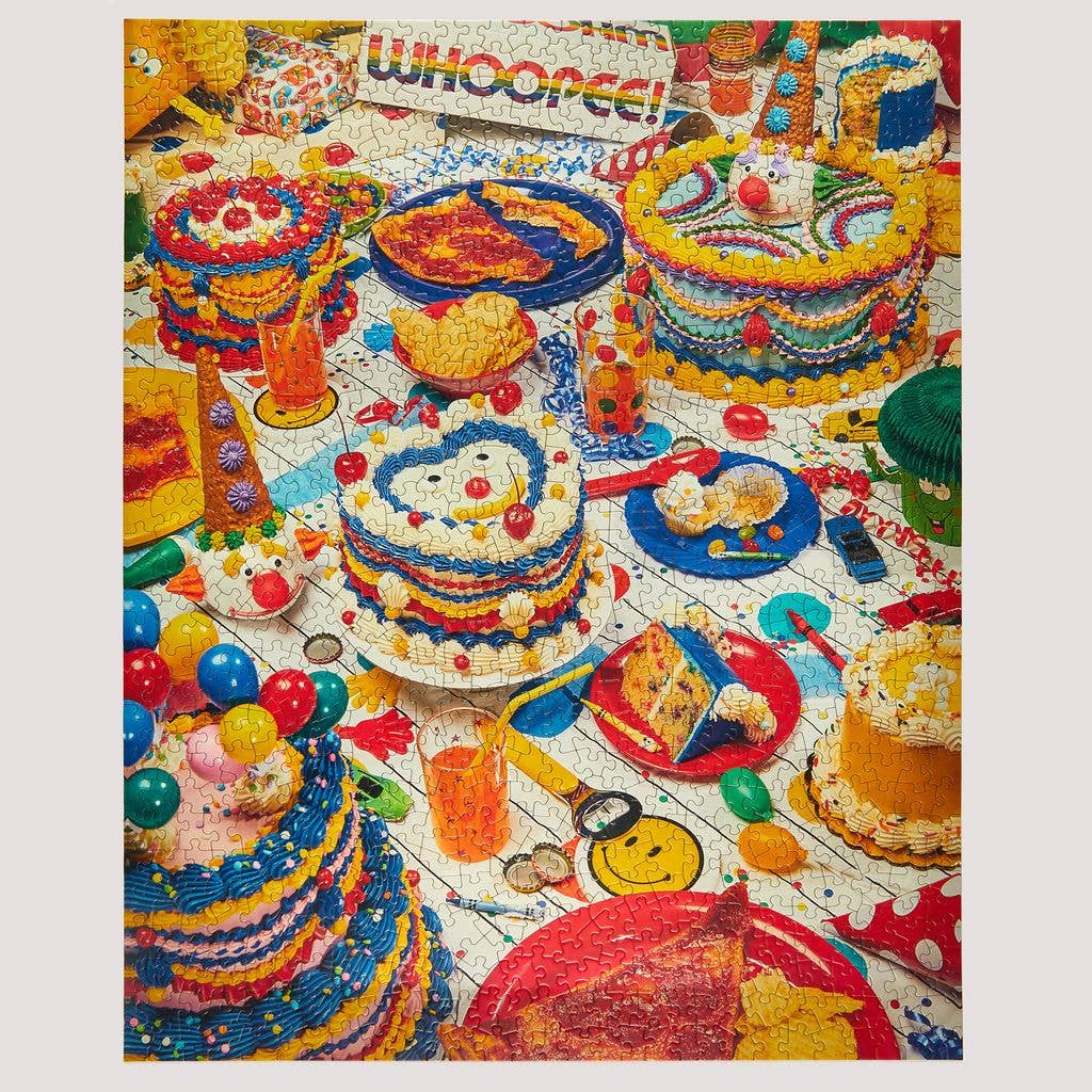 Heyday House - Le Puzz - Happy Birthday - 1000 Piece Jigsaw Puzzle