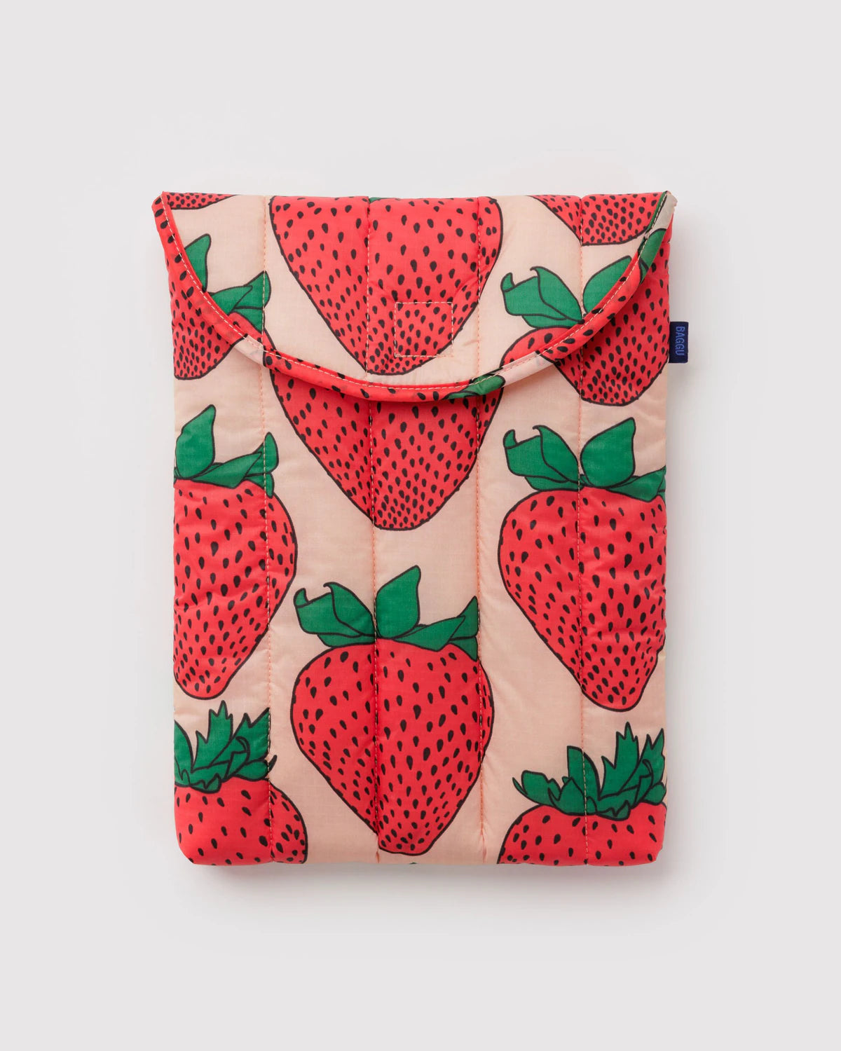 BAGGU - Puffy Laptop Sleeve 13"/14" - Strawberry