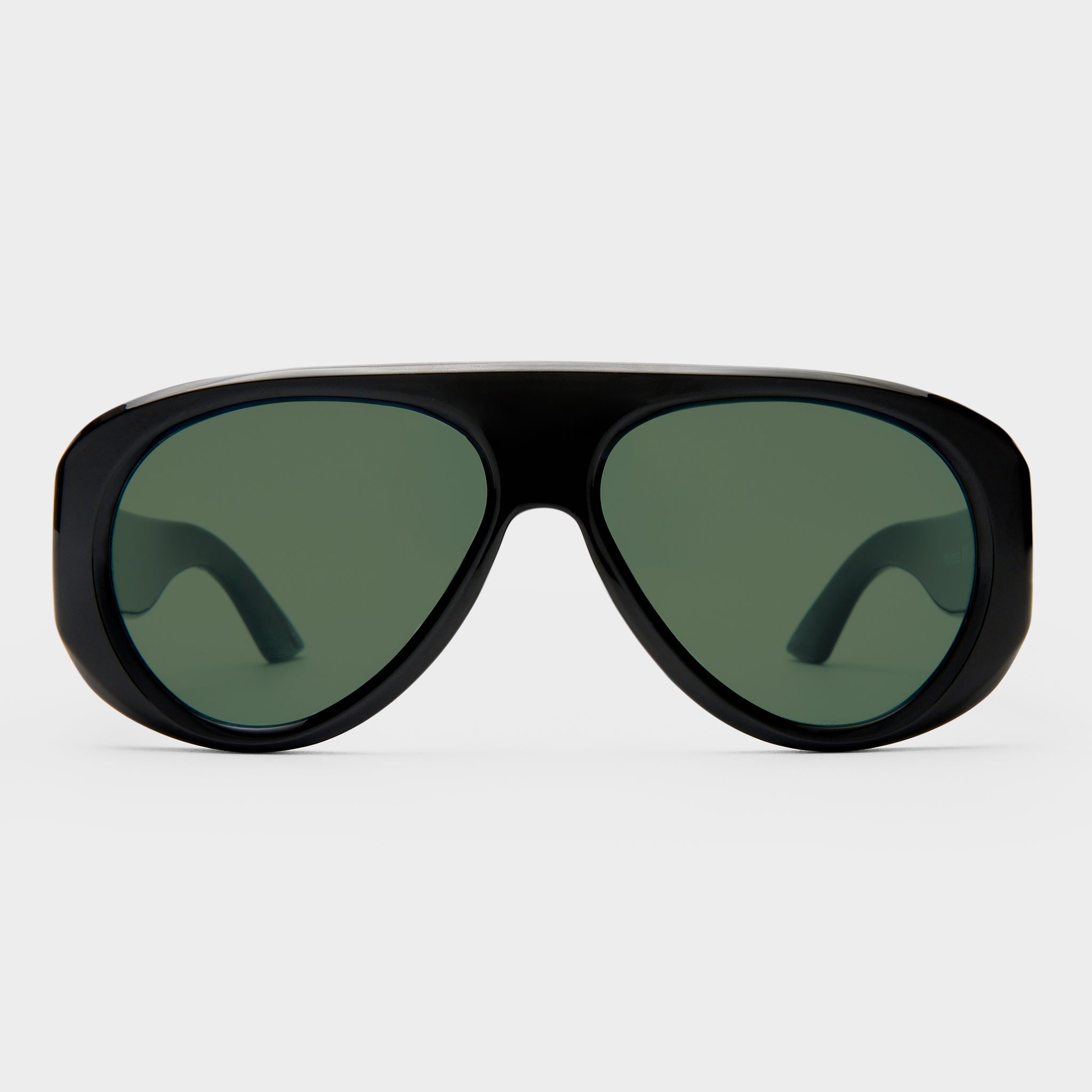 Le Specs Dream Boat Sunglasses Black Khaki Mono