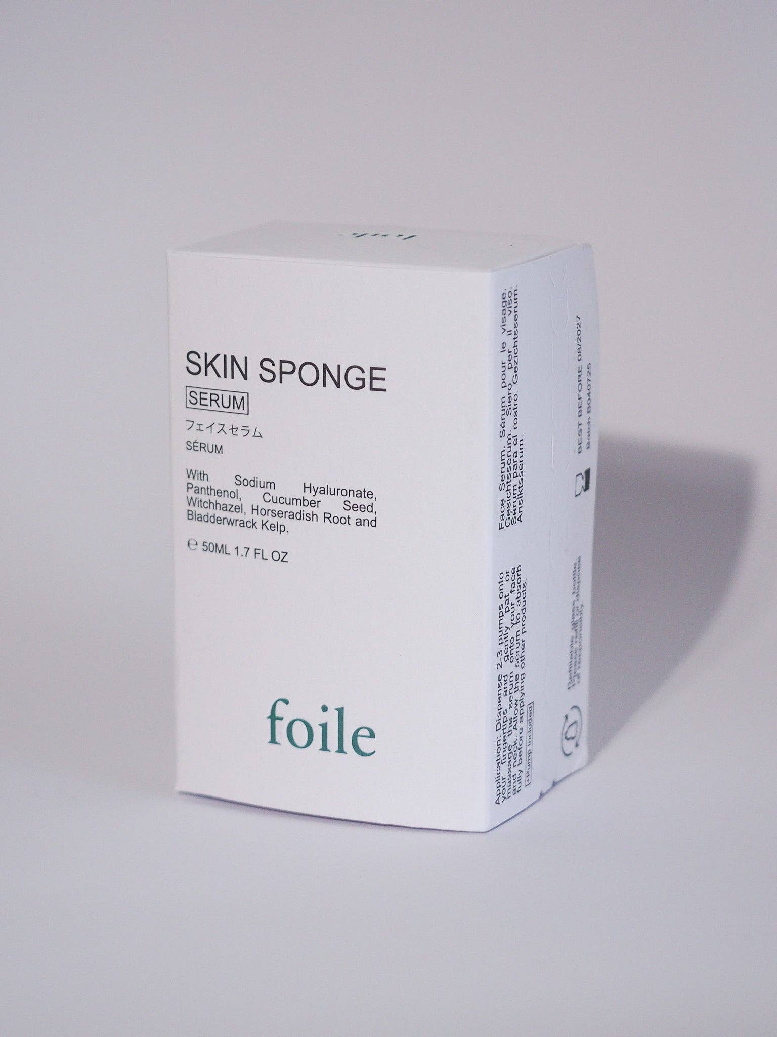 Foile - Skin Sponge Serum: REFILL 50ML