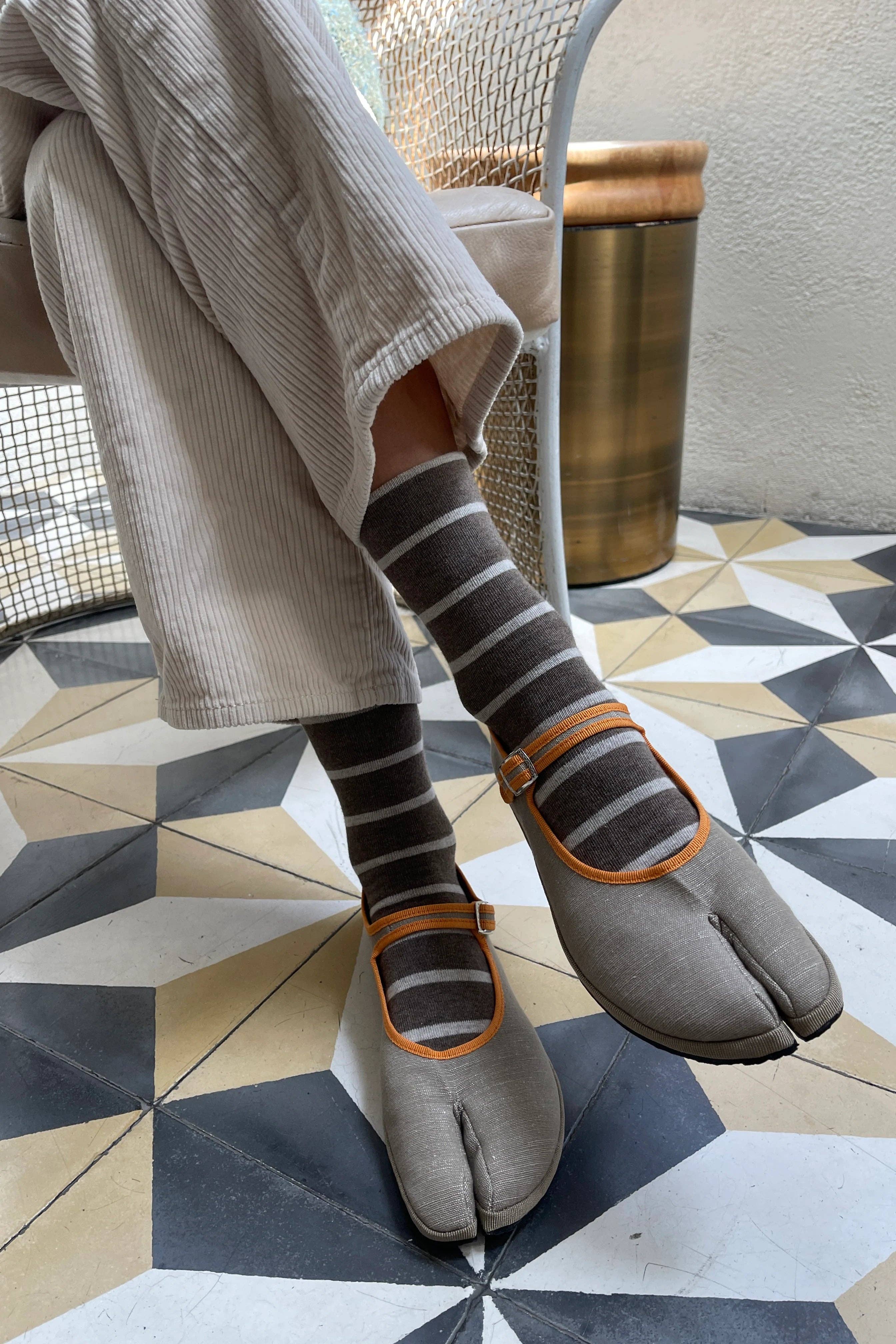 Le Bon Shoppe - Wally Socks-Candy Cane