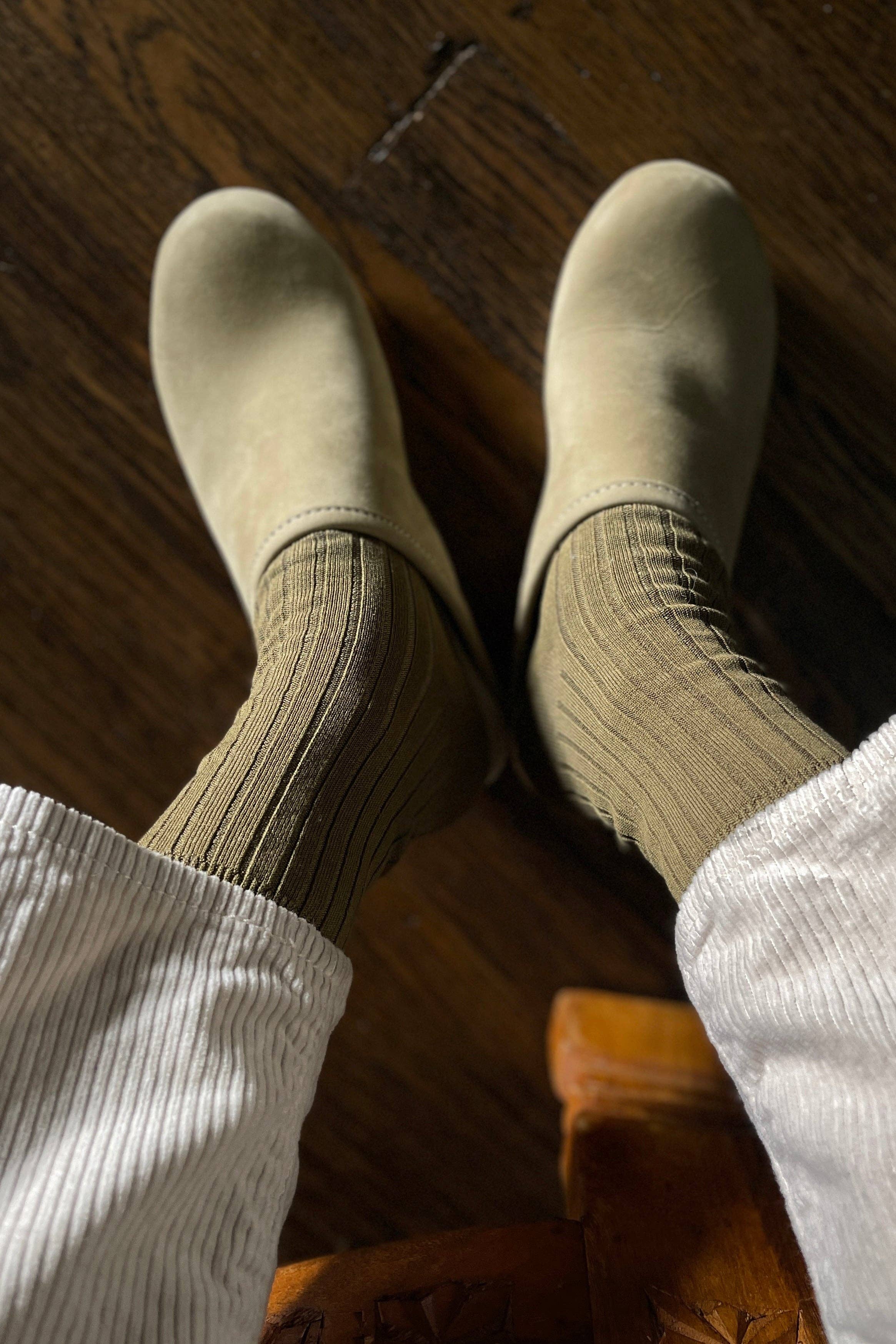 Le Bon Shoppe - Her Socks - MC Cotton - Desert Rose