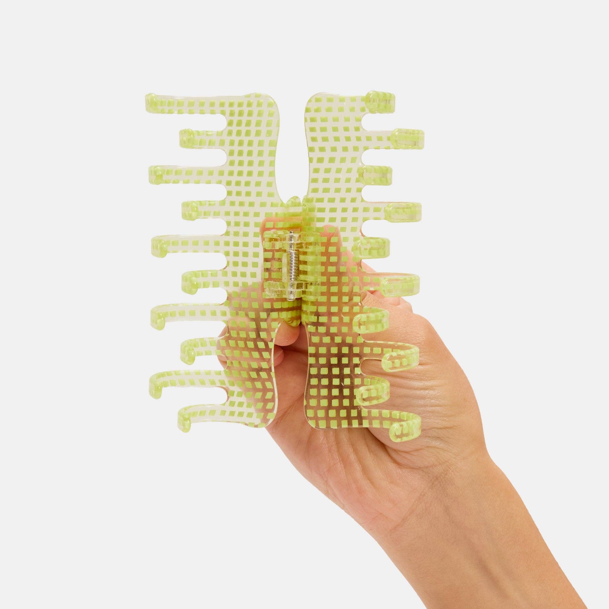 CHUNKS - Jojo Claw in Large Lime Drop