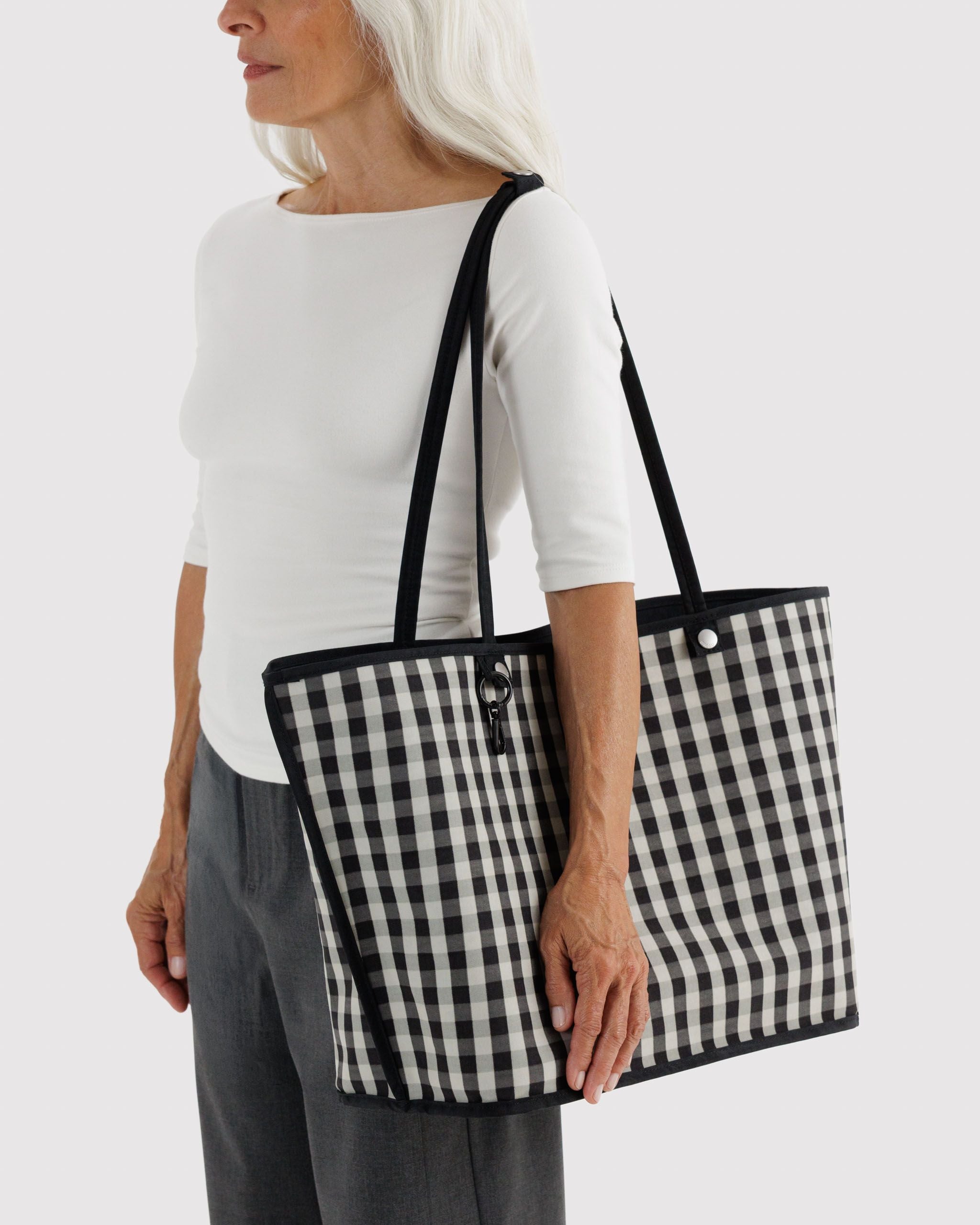 Baggu Large Nylon Reversible Tote Bag