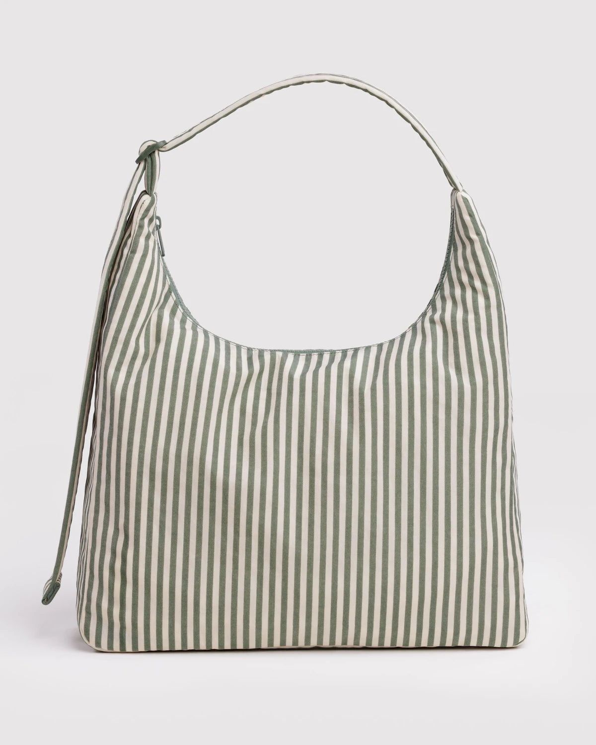 BAGGU - Nylon shoulder bag Sage Stripe