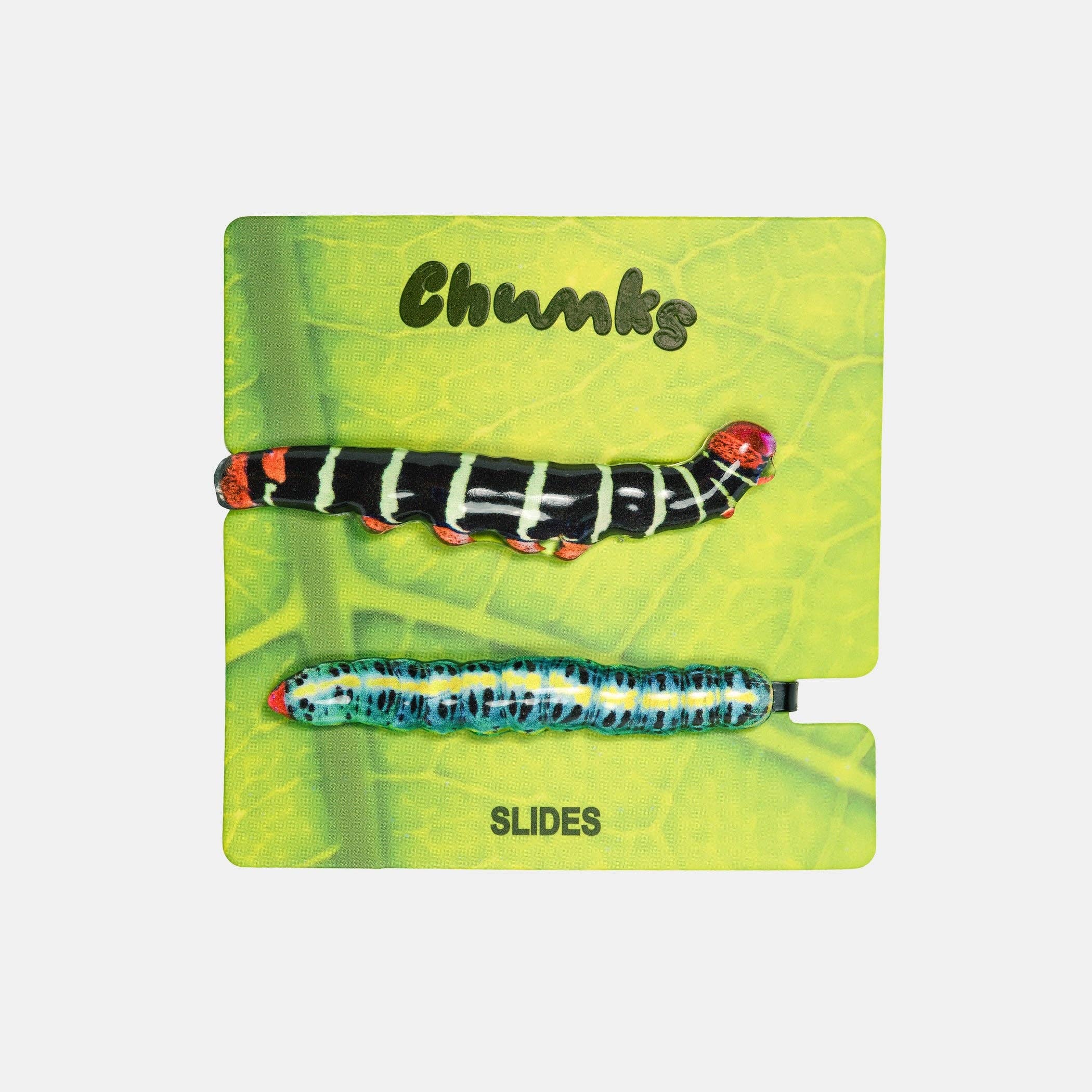 CHUNKS - Caterpillar Slide Clips in Squirm