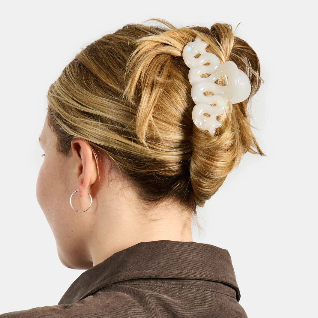 CHUNKS - Small Star Loop Claw in Opal