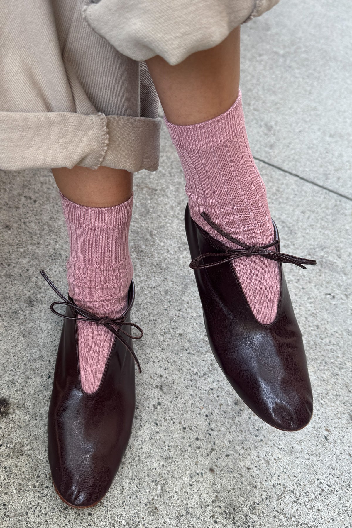 LE BON SHOPPE - Her Socks - Desert Rose