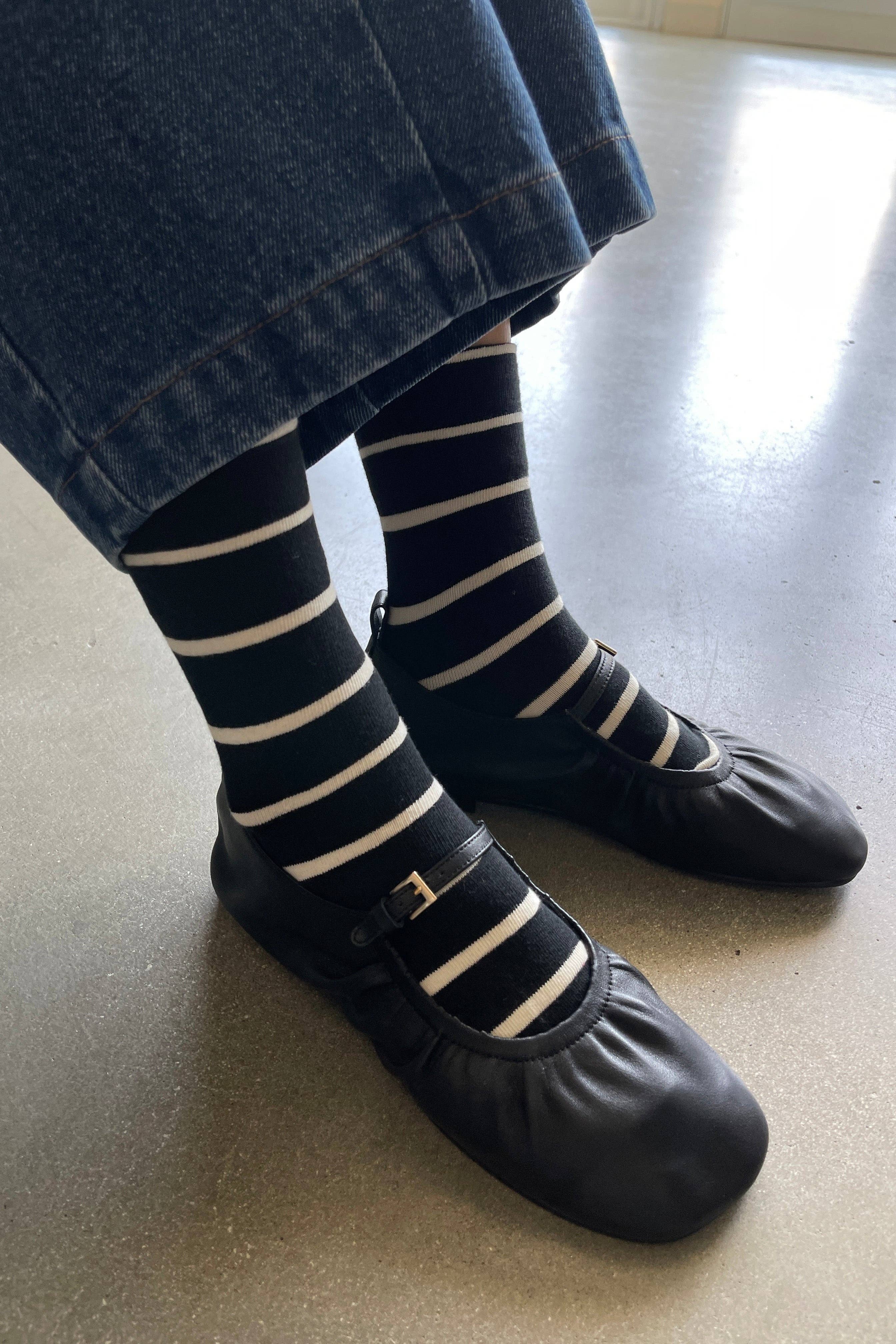 Le Bon Shoppe - Wally Socks-Candy Cane