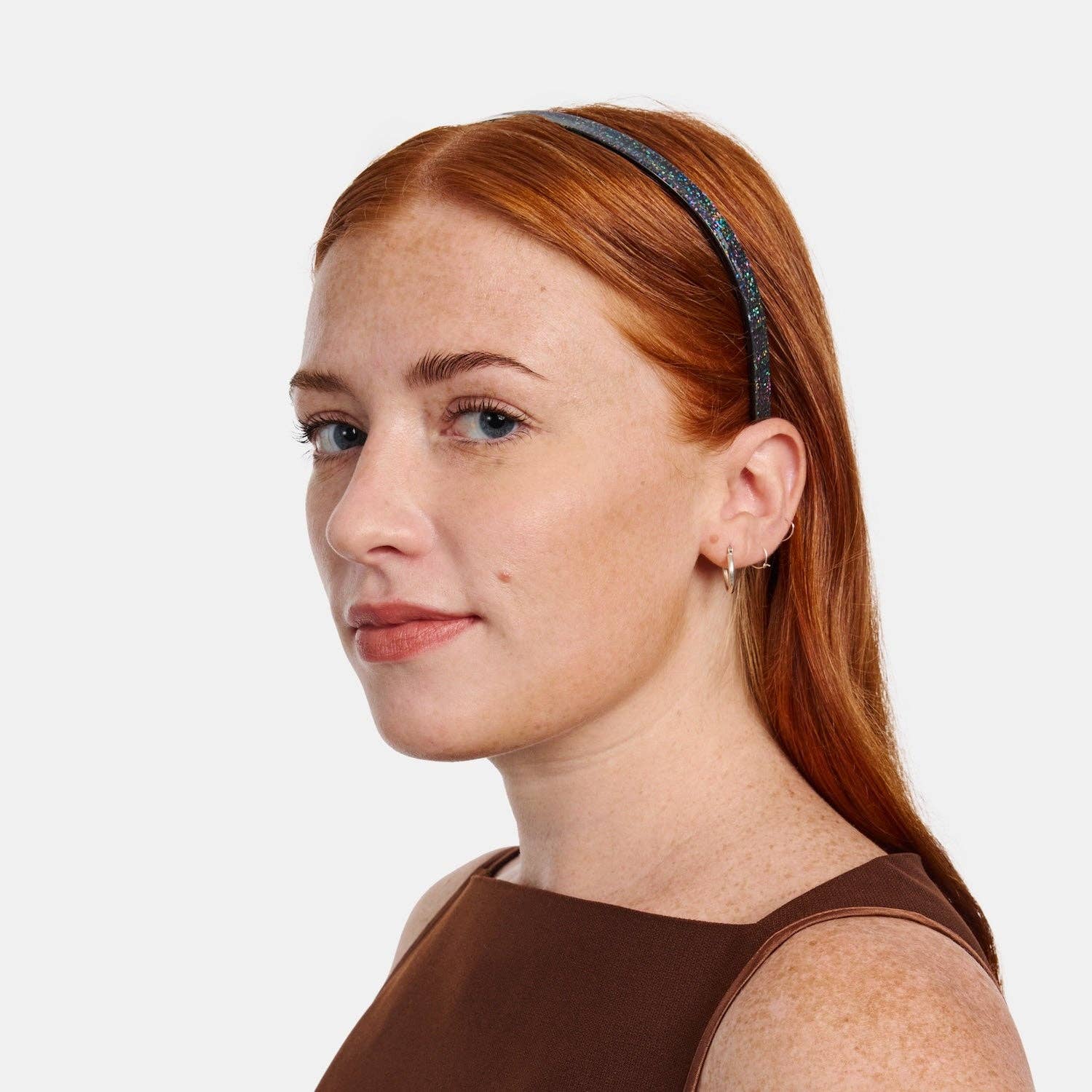 CHUNKS - Classic Headband in Dark Sparkle