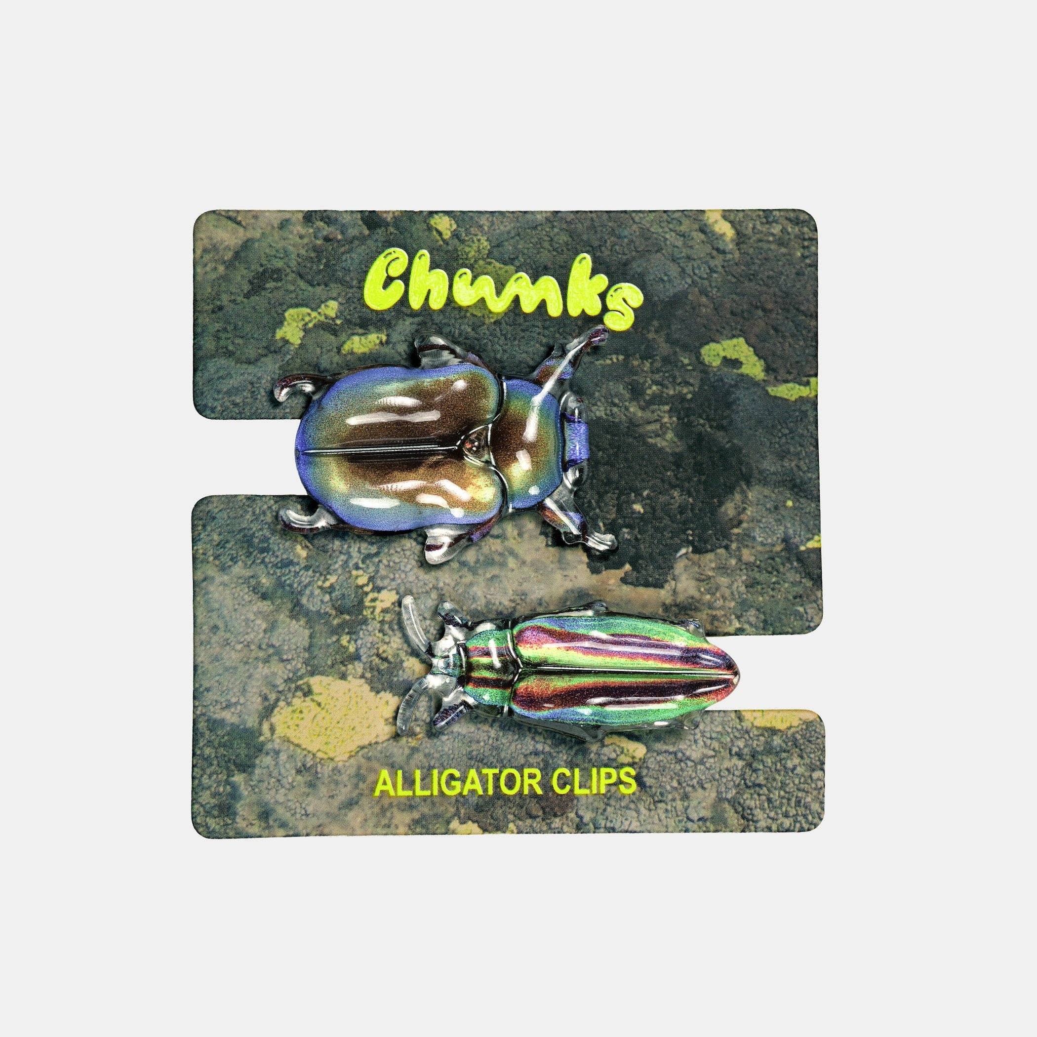 CHUNKS - Allie Beetle Clips in Disco Diggers