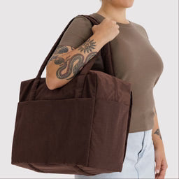 BAGGU - Cloud Carry On - Coffee