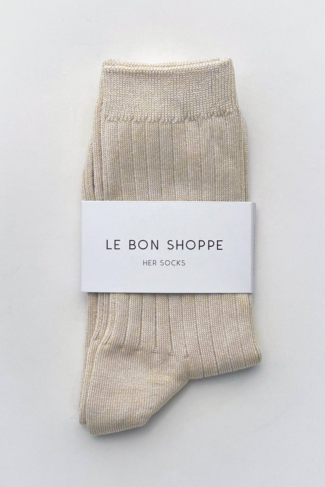 Le Bon Shoppe - Her Socks - MC Cotton - Desert Rose
