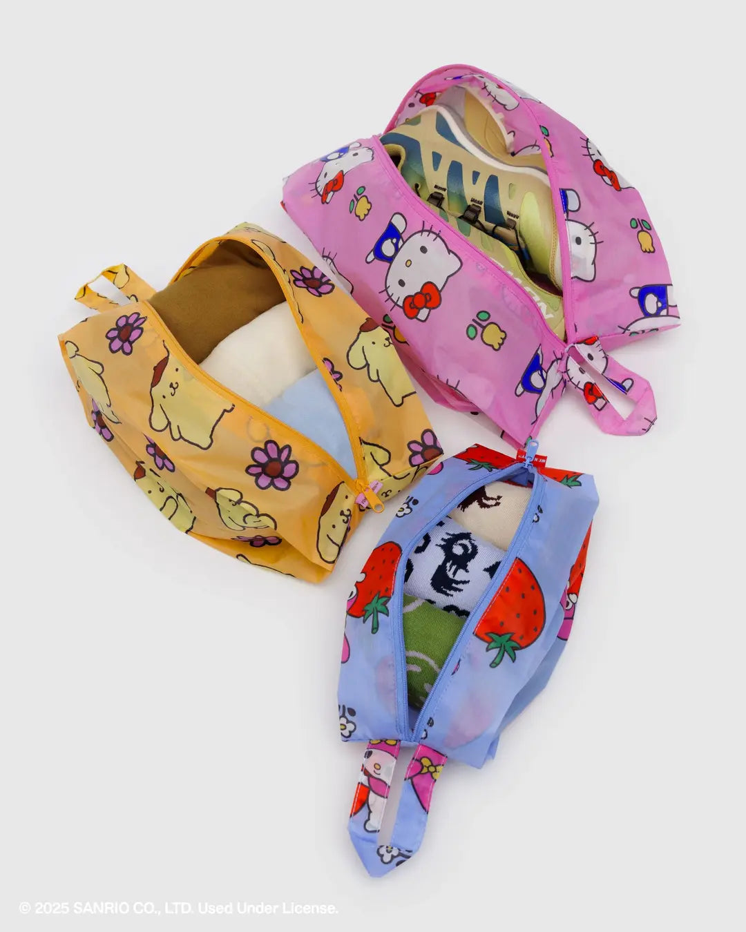 BAGGU - 3D Zip Set - Hello Kitty and Friends Florals