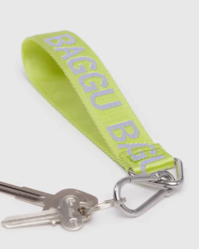 BAGGU - Logo Keychain - Citron